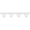 Ekena Millwork Freeport Architectural Grade PVC Running Trim, 8"H x 5/8"P x 48"L RUNP08X0625X48FRP - alternate 5